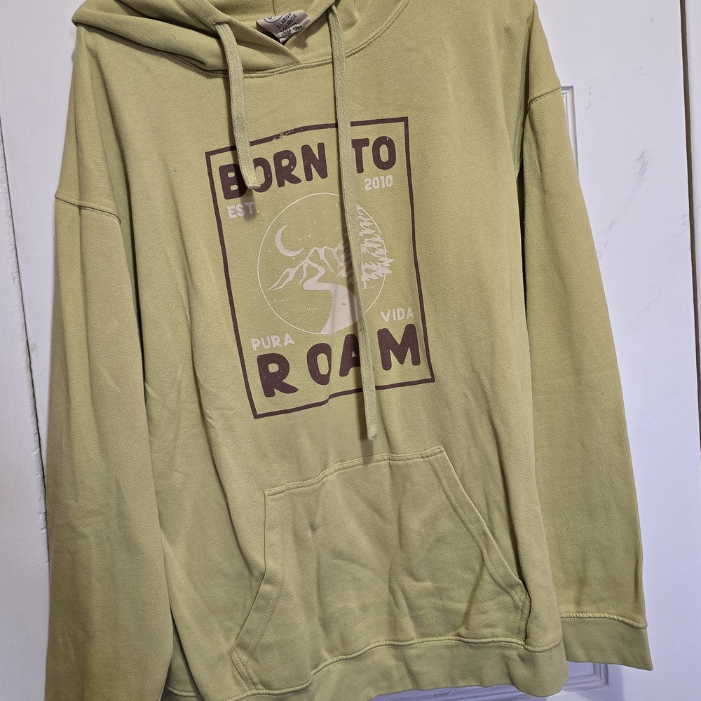 Pura Vida Olive Green Hoodie